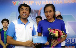 VTV Cup 2015: ĐT Việt Nam nhận thưởng nóng 110 triệu đồng