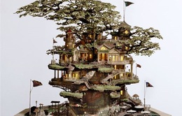 Đẹp ngỡ ngàng những lâu đài bonsai tinh xảo