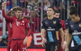 Bayern 5-1 Arsenal: Thảm họa Munich!