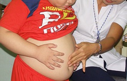 TP. HCM: 31% trẻ em bị béo bụng
