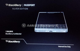 BlackBerry sẽ ra mắt phiên bản màu bạc của chiếc Passport