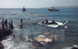 Chìm thuyền nhập cư gần quần đảo Hy Lạp, 18 người mất tích