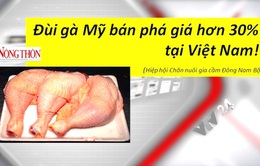 Đùi gà Mỹ bán phá giá hơn 30% tại Việt Nam?