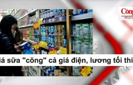 Giá sữa "cõng" cả giá điện, lương tối thiểu?