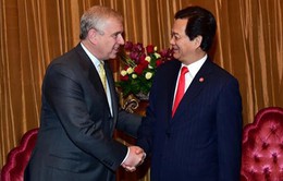 Thủ tướng Nguyễn Tấn Dũng tiếp Hoàng tử Anh Andrew