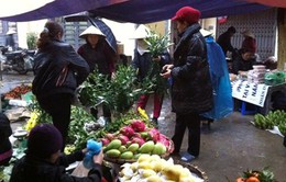 Hà Nội: Hoa quả, thực phẩm tăng giá dịp cận Tết