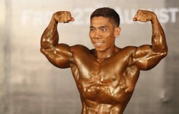 Phạm Văn Mách giành HCV hạng 60 kg tại giải thể hình VĐQG 2015