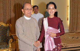 Tổng thống Myanmar Thein Sein gặp bà Suu Kyi bàn việc chuyển giao quyền lực