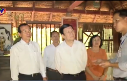 Chủ tịch nước Trương Tấn Sang thăm, chúc Tết tại Tây Ninh