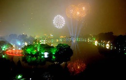 Hà Nội: Sẽ bắn pháo hoa nghệ thuật ở bãi giữa sông Hồng vào đêm giao thừa