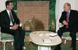 Tổng thống Syria bất ngờ thăm Nga