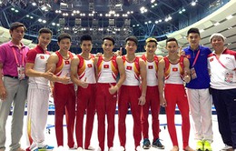 Thể dục dụng cụ Việt Nam xếp thứ 4 giải Vô địch châu Á