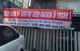Công ty cổ phần vật tư tiêu hao y tế Sài Gòn sai phạm trong việc tiêm vaccine dịch vụ