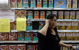 Trung Quốc thu hồi sữa sơ sinh không đạt tiêu chuẩn