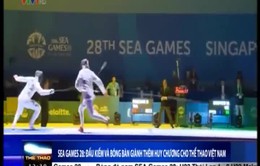 SEA Games 28: Đấu kiếm, bóng bàn giành thêm huy chương