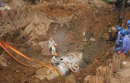 Đường ống nước sông Đà tiếp tục gặp sự cố: Một số quận 2 ngày nữa mới có nước