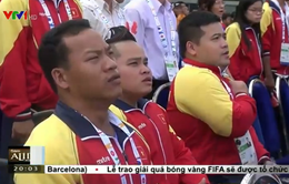 Lễ thượng cờ đoàn thể thao khuyết tật Việt Nam tham dự ASEAN Paragames 8