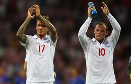 Rooney san bằng kỷ lục của David Beckham tại tuyển Anh