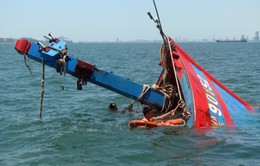 Tích cực điều tra thủ phạm đâm chìm tàu cá Bình Định