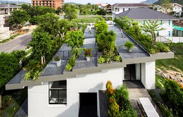 Độc đáo ngôi nhà ở Nha Trang biến mái ngói thành... công viên