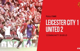 VIDEO Man Utd 2-1 Leicester: Ibra tặng Siêu cúp cho Mourinho