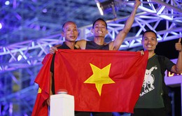 Sasuke Việt Nam: Lê Văn Thực gây sốc vì lên đỉnh nhanh nhất thế giới