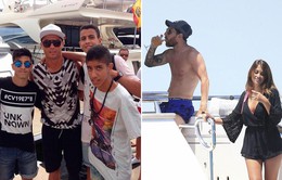 Ronaldo và Messi bất ngờ thành hàng xóm khi đi nghỉ mát ở Ibiza