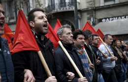Hy Lạp: Tổng đình công phản đối cải cách lương hưu