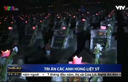 Hà Nội: Hàng nghìn người tham dự "Lễ thắp nến tri ân các Anh hùng Liệt sỹ"