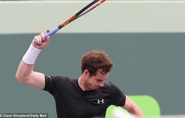 Miami Open 2016: Murray đập vợt 8 lần vì thua ngược Dimitrov