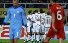 VIDEO, Macedonia 2-3 Italia: Immobile tỏa sáng, Italia ngược dòng ngoạn mục
