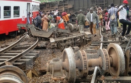 Tai nạn đường sắt nghiêm trọng tại Cameroon, hơn 50 người thiệt mạng