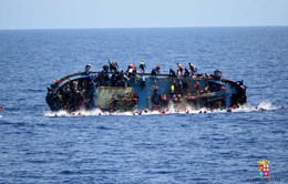 Lật thuyền chở người di cư ngoài khơi Libya, ít nhất 7 người thiệt mạng