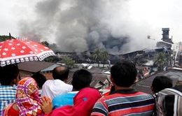 Hỏa hoạn tại nhà máy may Bangladesh, ít nhất 21 người thiệt mạng