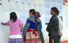 Đồng bào dân tộc thiểu số tại Sơn La, Lào Cai tích cực đi bầu cử