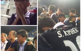 Thua U16 Việt Nam, cầu thủ, HLV và CĐV Campuchia khóc như mưa
