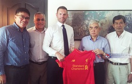 Liverpool ngỏ ý sang Việt Nam thi đấu trong buổi làm việc với VFF