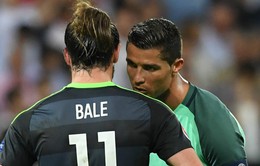 Bale hết lời ca ngợi "đàn anh" Ronaldo sau trận bán kết EURO 2016
