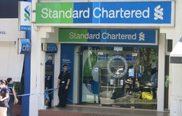 Ngân hàng Standard Chartered tại Singapore bị cướp táo tợn