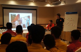 Cầu thủ U19 Việt Nam lặng người khi biết tin miền Trung chịu lũ lụt lịch sử