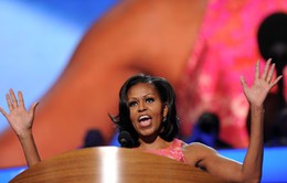Không chỉ Tổng thống Obama, bà Michelle cũng là nhà diễn thuyết đầy cảm hứng