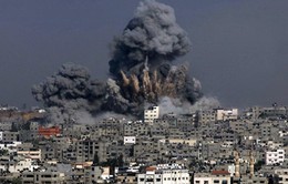 Israel không kích Dải Gaza đáp trả vụ bắn rocket