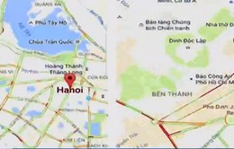 Người dùng Việt có thể xem tình trạng tắc đường qua Google Maps