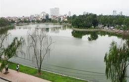 Một số hồ tại Hà Nội đã giảm ô nhiễm