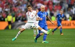 EURO 2016, Iceland 1-1 Hungary: Hungary có điểm phút cuối