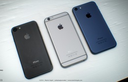 Thêm ảnh concept “nét căng” của iPhone 7 phiên bản Space Black