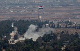 Israel không kích các vị trí Syria ở Cao nguyên Golan