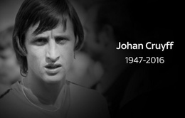 Trái bóng thì tròn, còn Johan Cruyff là Chúa
