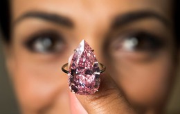 Sotheby's bán viên kim cương hồng đặc biệt với giá hơn 31 triệu USD