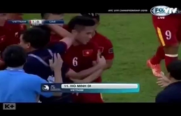 VIDEO Siêu phẩm của Minh Dĩ giúp U19 Việt Nam dẫn trước UAE